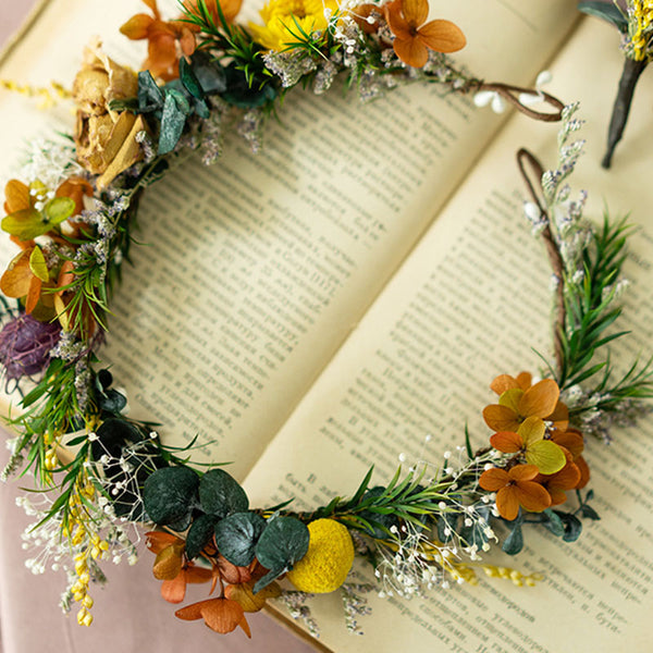 Bridal Romantic Wreath Tiara