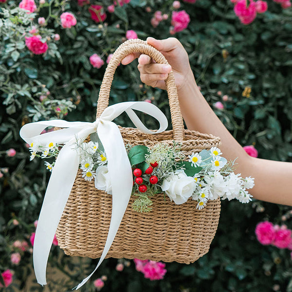 Summer Holiday Flower Handbag