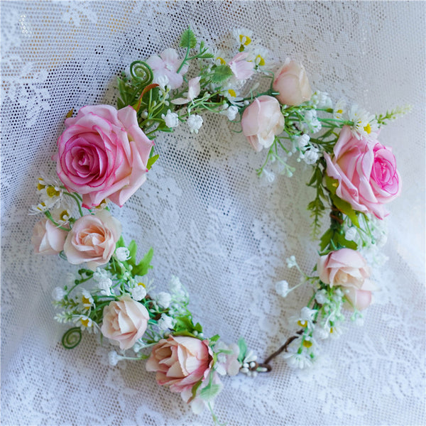 Bridal Wreath Tiara Wedding Accessories