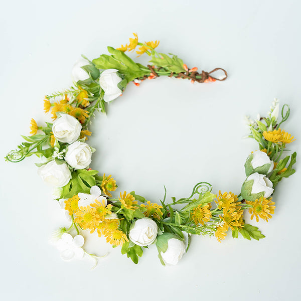 Artificial Flower Bridal Accessories Garland