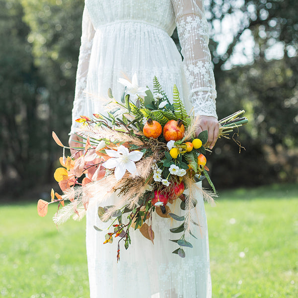 Wedding Romantic Artificial Flowers Bridal Bouquet