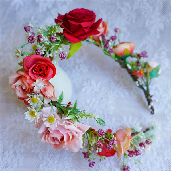 Bridal Wreath Tiara Wedding Accessories