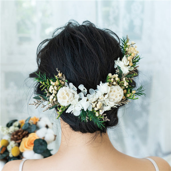 Summer Wedding Flower Wreath Party Headpiece