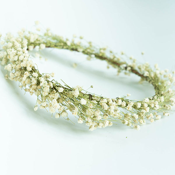Gypsophila Wreath Bridal Immortal Flower Headdress